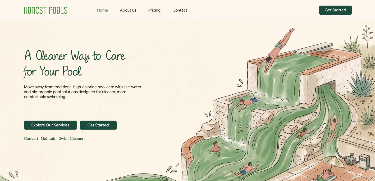 Website Design View